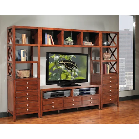 Four Piece TV Entertainment Center